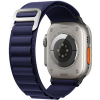 Nylon Strap for Apple Watch 1/2/3/4/5/6/7/8/SE/ULTRA 42/44/45/49mm, Dark blue