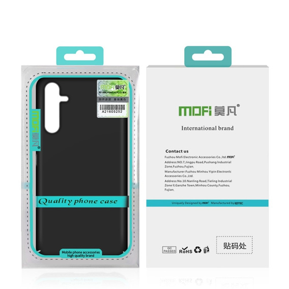 MOFI Slim Case for Samsung Galaxy A54 5G, black