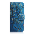 Flip case for Huawei P30 Lite, Wallet, tree, blue