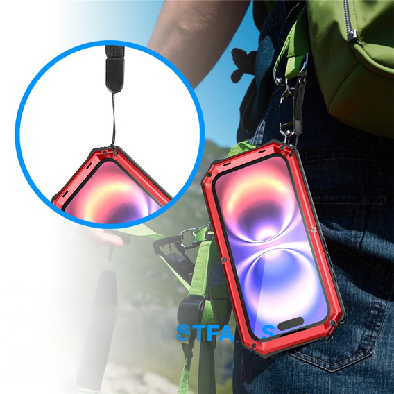 R-JUST armoured case with stand for iPhone 17