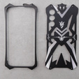 Armored case for Samsung Galaxy S22, Aluminum Alloy, black