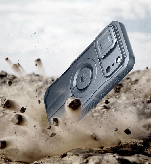 Dexnor armoured case with stand and camera shutter, for MagSafe for iPhone 17 Pro Max