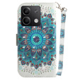 Flip case for Xiaomi Redmi Note 13 5G, Wallet, Mandala Flower