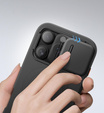 Case for iPhone 16 Pro, Suritch Shockproof, for MagSafe, black