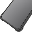 IMAK case for HTC Desire 22 Pro 5G, Dropproof, transparent / black