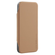 X-LEVEL Case for iPhone 16 Pro Max, Magnetic Card Holder, brown