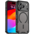 Case for iPhone 17 Pro Max, for MagSafe, armoured, black