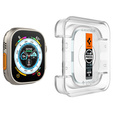 Spigen ProFlex EZ FIT for Apple Watch 7 41MM, Clear (2-Pack)