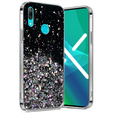Case for Huawei Y6 2019 / Honor 8A, Glittery, black