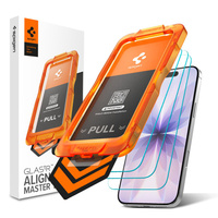 Spigen Glas.tR AlignMaster Slim tempered glass for iPhone 17
