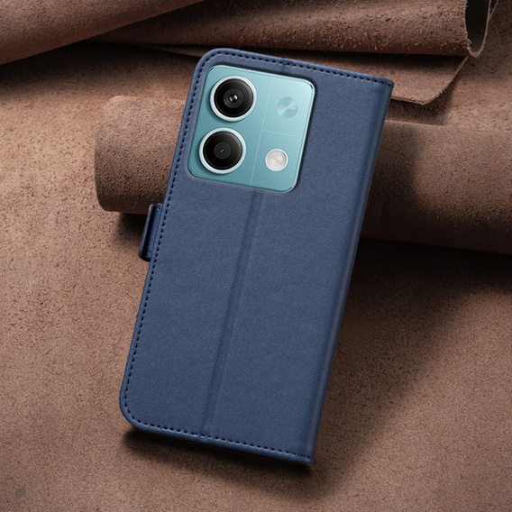 Flip case for Xiaomi Redmi Note 13 5G, BINFEN Wallet, blue