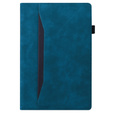 Case for Samsung Galaxy Tab A9+, Classic, with space for stylus, blue