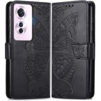 Flip case for Oppo Reno 11F 5G, Butterfly, black