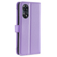 Flip case for Oppo Reno8 T 4G, Wallet Zipper Pocket, purple