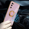 Case for Samsung Galaxy S20, Electro Ring, purple