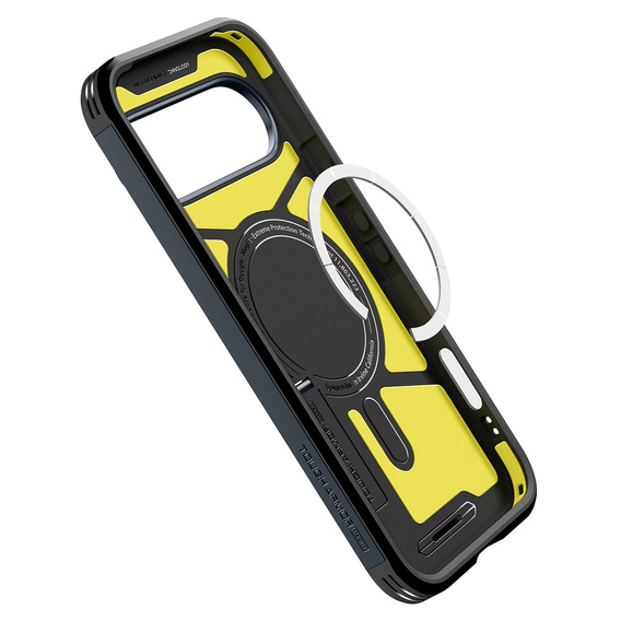 Spigen Tough Armor MagSafe case for Google Pixel 10 Pro XL, Metal Slate
