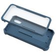 Armored case for iPhone X / XS, Dexnor Full Body, dark blue