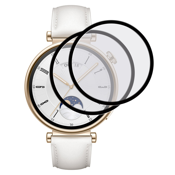 2x ERBORD Hybrid Glass for Huawei Watch GT 4 41mm
