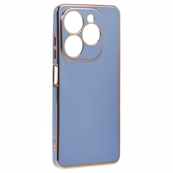 Case for Infinix Hot 40i, Glamour CamShield, blue