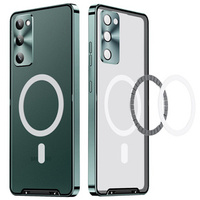 Camera Protection Case for Samsung Galaxy S20 FE, CamShield MagSafe, transparent / green