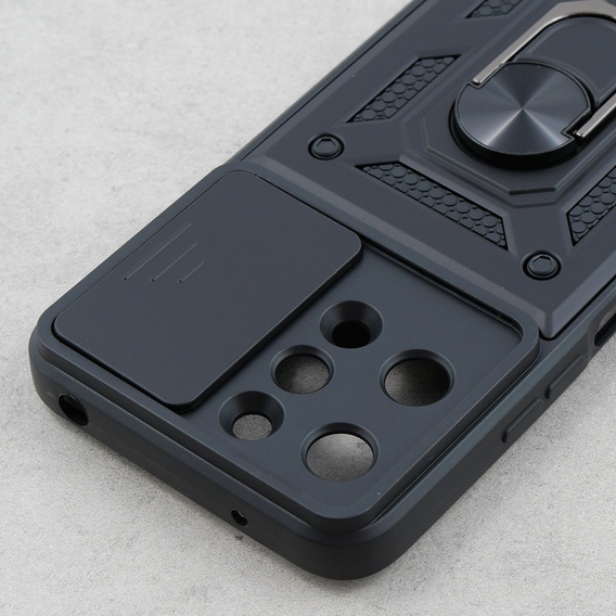 Case for Xiaomi Redmi 12, CamShield Slide, black