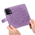 Flip case for Xiaomi Redmi Note 13 Pro 5G, Mandala, purple