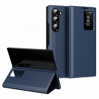 Flip case for Samsung Z Fold6 5G, Smart View Wallet, dark blue