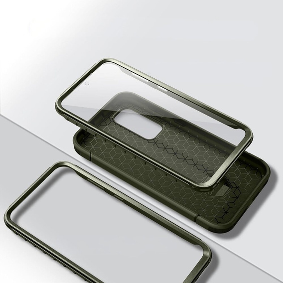Case for Samsung Galaxy S23 FE, Suritch Basic (Two Frames), green
