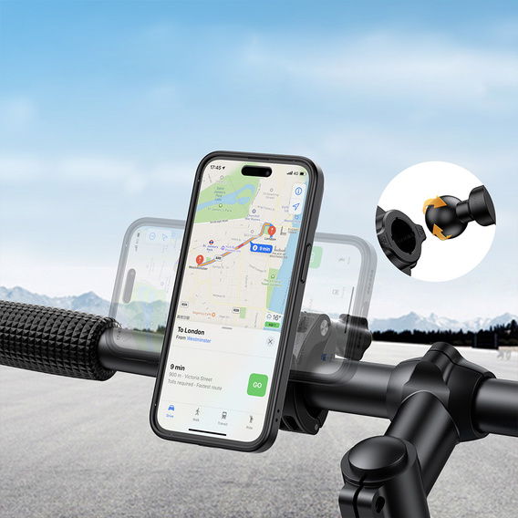 Quick Lock MagSafe bike and motorbike mount for phone