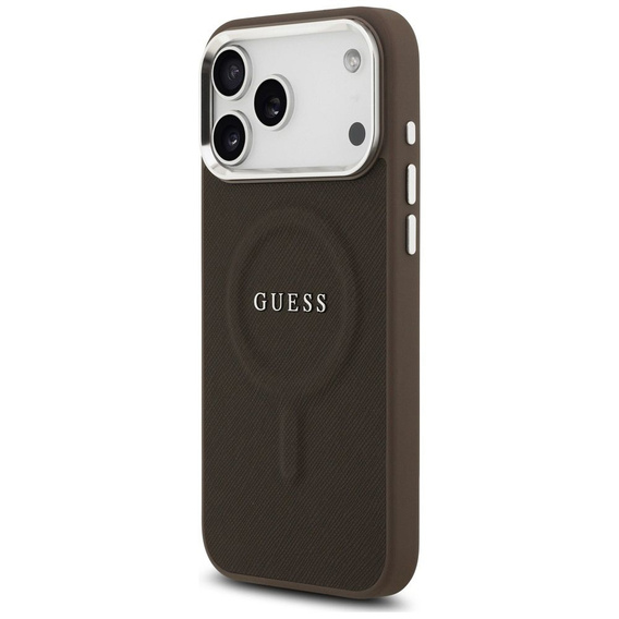 GUESS Classic Logo protective case for MagSafe for iPhone 17 Pro