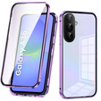 Case for Samsung Galaxy A36, Magnetic Dual Glass, purple