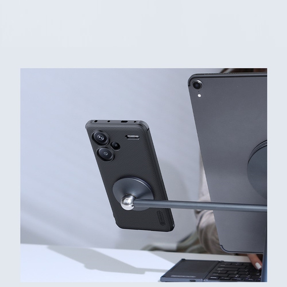 NILLKIN Case for Xiaomi Redmi Note 13 Pro+, Frosted Shield, for MagSafe, black
