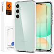 Spigen case for Samsung Galaxy S24 FE, Ultra Hybrid, transparent + 9H Tempered Glass