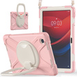 Children's case for Lenovo Tab M11, armored with strap, pink