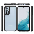 Case for Samsung Galaxy A54 5G, Fusion Hybrid, transparent / black