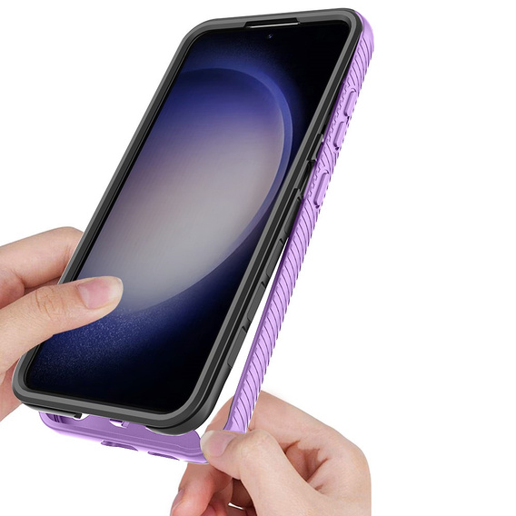 Case for Samsung Galaxy S24, Shockproof, with film, purple