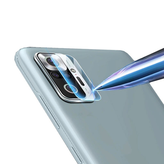 Tempered Camera Glass for Xiaomi Redmi Note 10 Pro, blue
