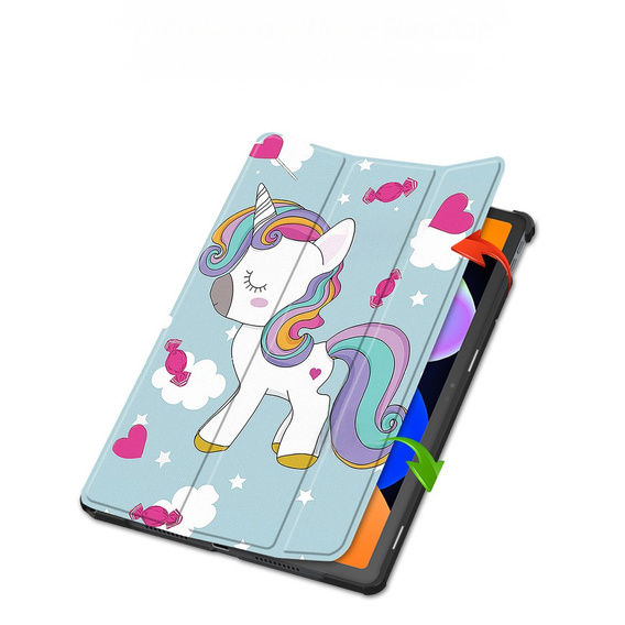 Case for Lenovo Idea Tab 11" 2025 TB336FU TB336ZU, with stand function, Smartcase, Unicorn