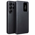 Qialino View Window leather flip case for Samsung Galaxy S26 Ultra, black