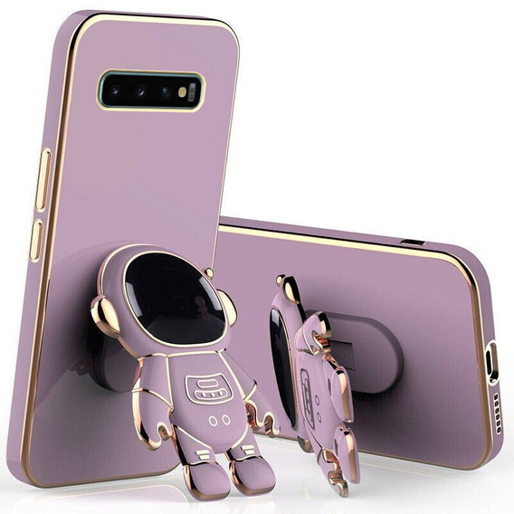 Case for Samsung Galaxy S10, Astronaut, purple