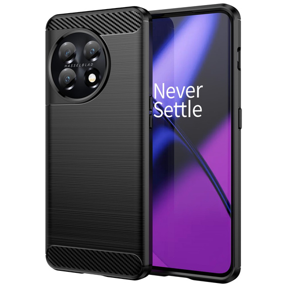 Case for OnePlus 11 5G, Carbon, black