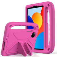 Children's case for Xiaomi Redmi Pad SE 8.7, with handle, pink