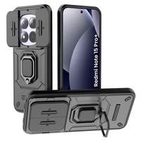 Armoured case with stand and camera cover for Xiaomi Redmi Note 15 Pro Plus 5G / Poco M8 Pro 5G