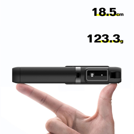 Selfie Stick Coco P-04 with tripod function and Bluetooth remote control, for smartphones from 6.5 cm to 9.5 cm wide