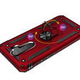 Armor Case for Xiaomi Redmi Note 8 Pro, Nox Case Ring, red