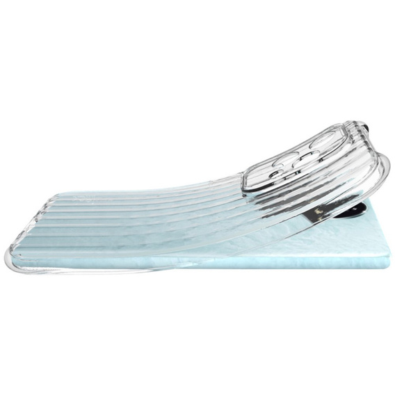 IMAK case for Honor 200 Lite, Stripe Dropproof, transparent