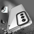 Case for Oppo A80, Fusion Hybrid, transparent