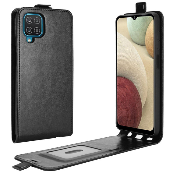 Flip case for Samsung Galaxy A12 / M12 / A12 2021, Flip, black