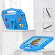 Children's case for iPad mini 8.3" 2021 (6 gen.) / iPad mini 8.3" 2024 (7 gen.), Cute Patterns, with stand, blue