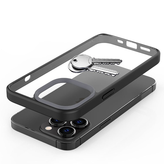Case for iPhone 13 Pro, ERBORD Hybrid Case, black